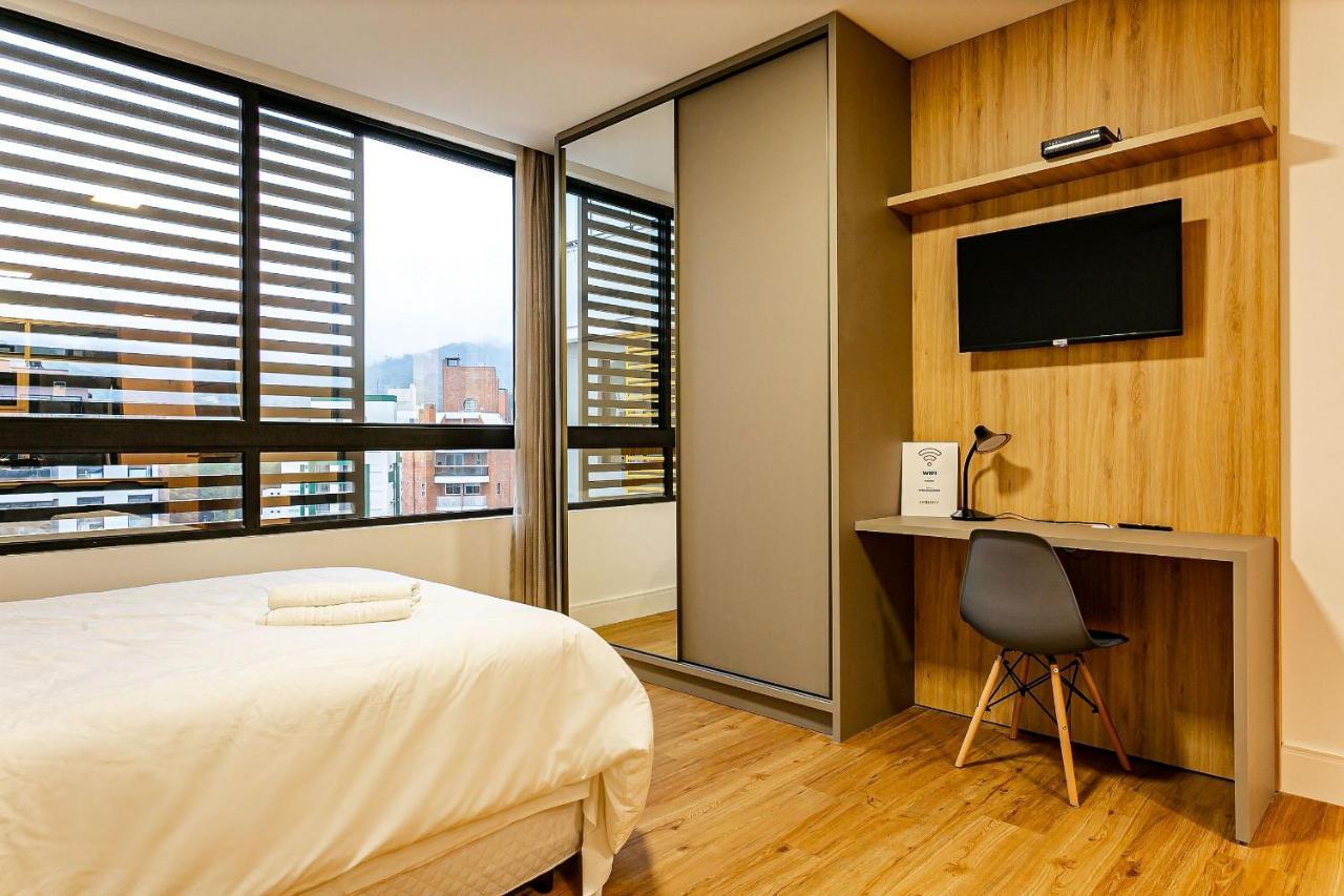 شقة Studio Novo, Moderno E Sofisticado - Ssg424 Florianópolis المظهر الخارجي الصورة